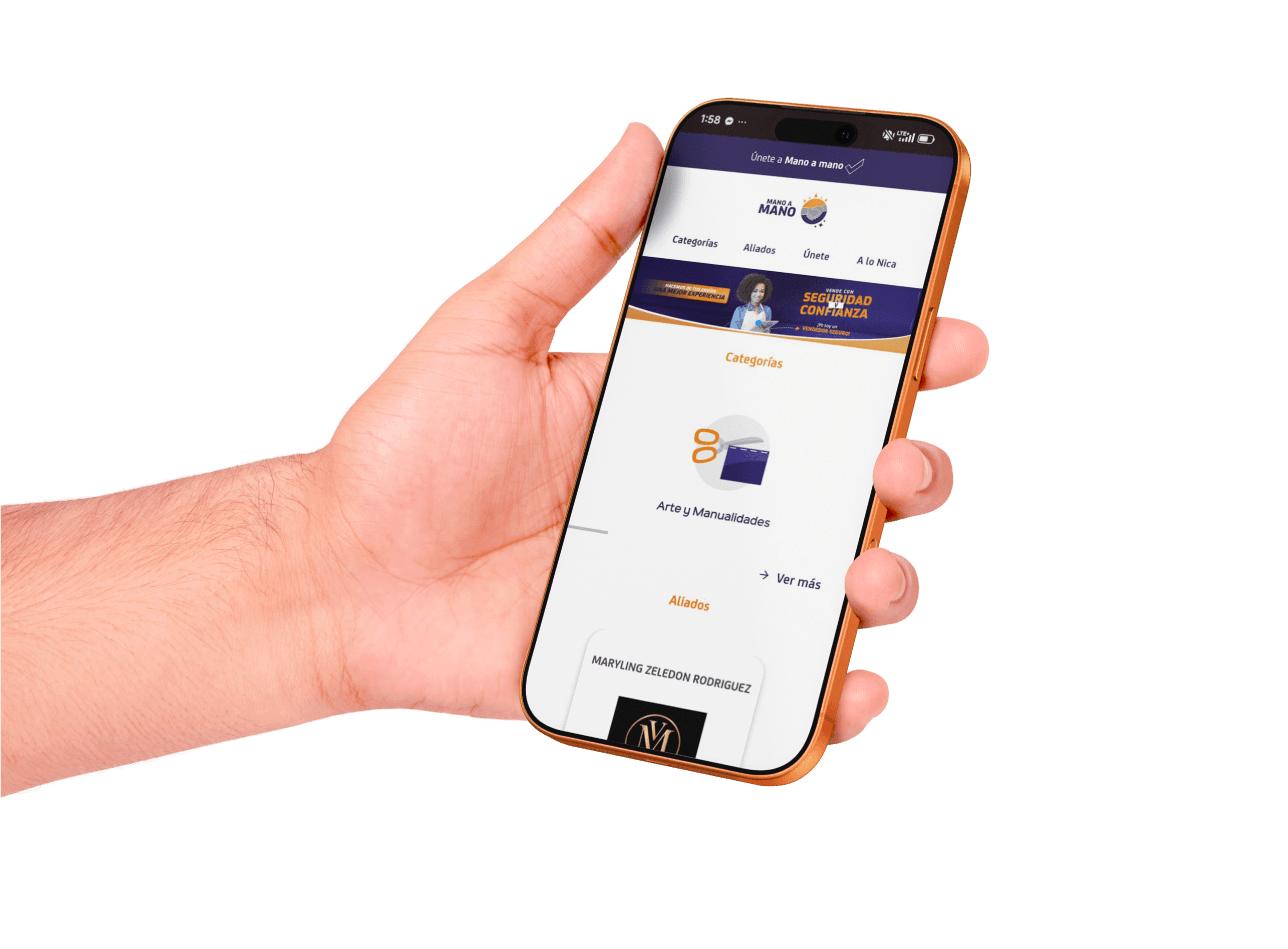 Mano a Mano - App móvil